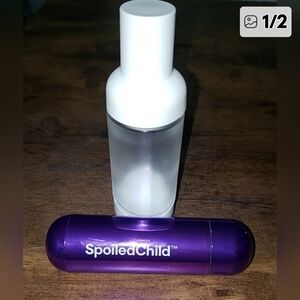 Purple and White Anti-Aging Moisturizer